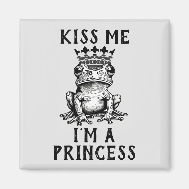 Bésame, soy un imán princesa (Frente)