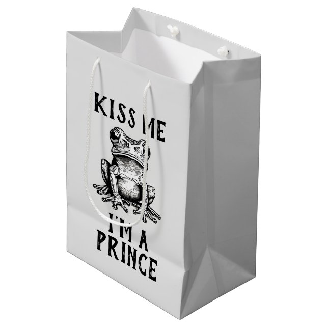 Bésame, soy una bolsa de regalo de Prince (Angulo Anverso)