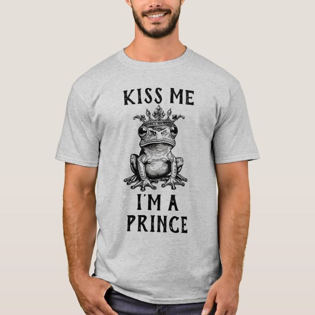 Bésame, soy una camiseta de Prince (Anverso)