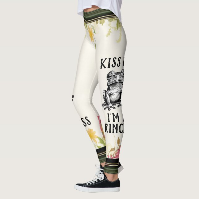 Bésame, soy una princesa leggings (Izquierda)