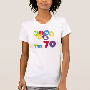 Bésame Tengo 70 camisetas de cumpleaños y regalos