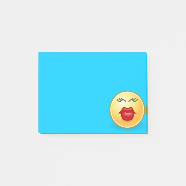 Besando la cara en Blue Post Nota (Anverso)