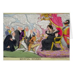Besando las manos, publicadas 1827 (litho del