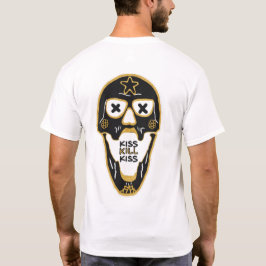 Besar el beso de la muerte - camiseta de bolsillo 