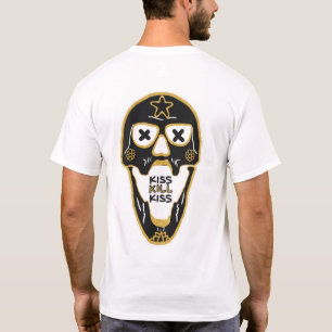 Besar el beso de la muerte - camiseta de bolsillo 