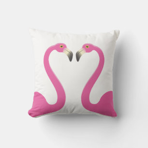 Besar Flamingos Blancos Almohada exterior