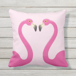 Besar la almohada al aire libre rosada de los