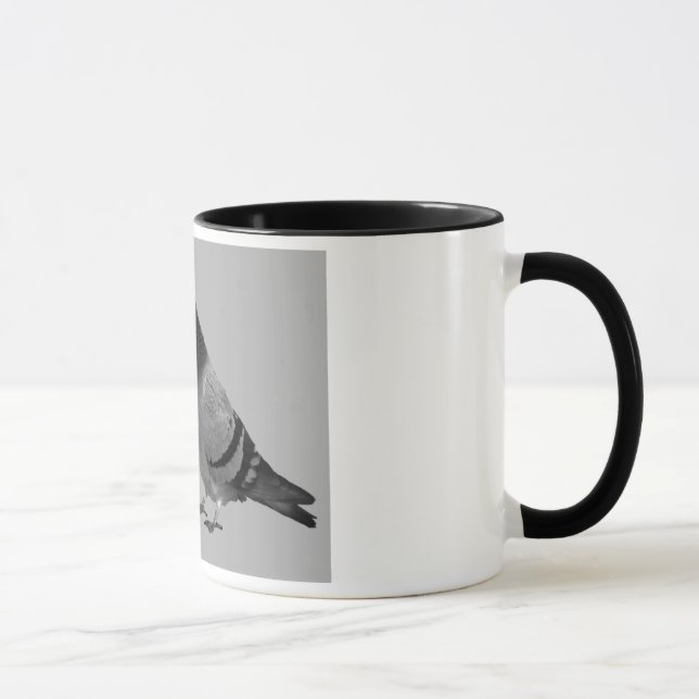 Besar la taza del regalo de las palomas (Derecha)