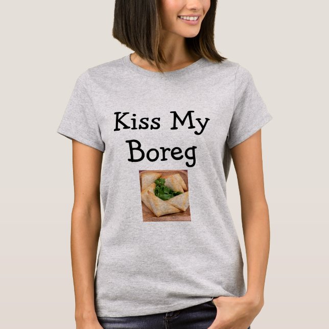 Besar mi camiseta Boreg (Anverso)
