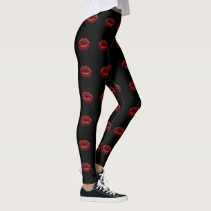 Besar mis pantalones los labios rojos las piernas
