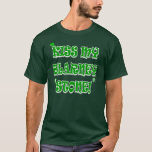 Bese camisetas del irlandés de la piedra de