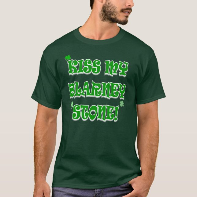 Bese camisetas del irlandés de la piedra de (Anverso)
