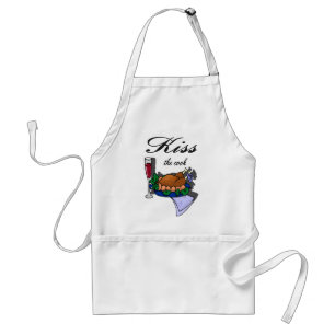 "Bese delantal del cocinero"