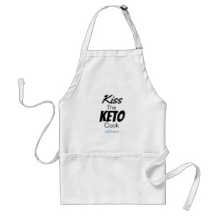 Bese el delantal del cocinero del Keto