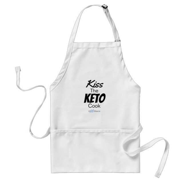 Bese el delantal del cocinero del Keto (Frente)