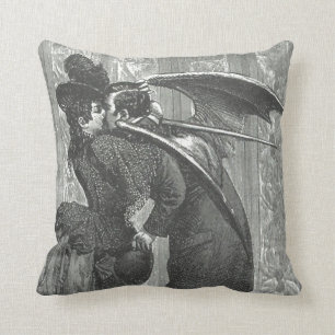Bese el Victorian/al vampiro gótico 20" Cojín