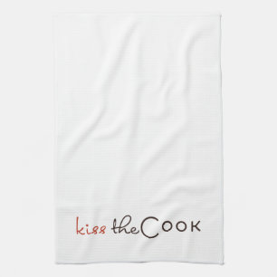 Bese la toalla de cocina de la toalla de té del