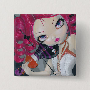 Bese mi Pin del botón del violín