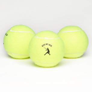 Bese mis pelotas de tenis de encargo del as con el