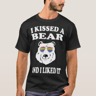 Besé Un Oso Y Me Gustó La Camiseta Gay LGBT