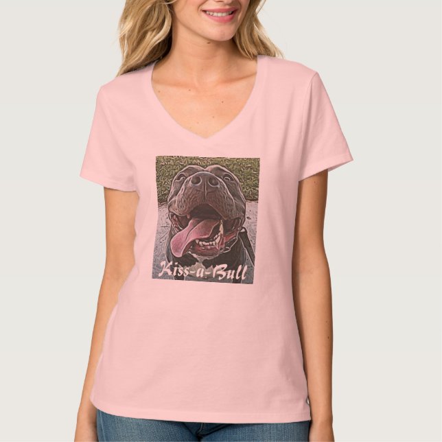 Bese una camiseta del toro (Anverso)