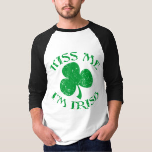 Béseme camisa del irlandés Im
