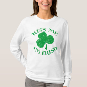Béseme camisa del irlandés Im