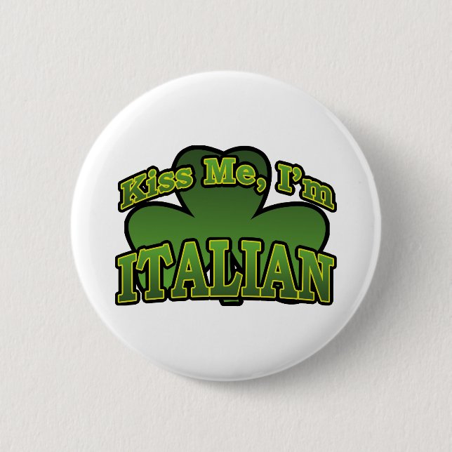 Béseme que soy botón italiano (Anverso)