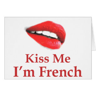 Béseme que soy francés