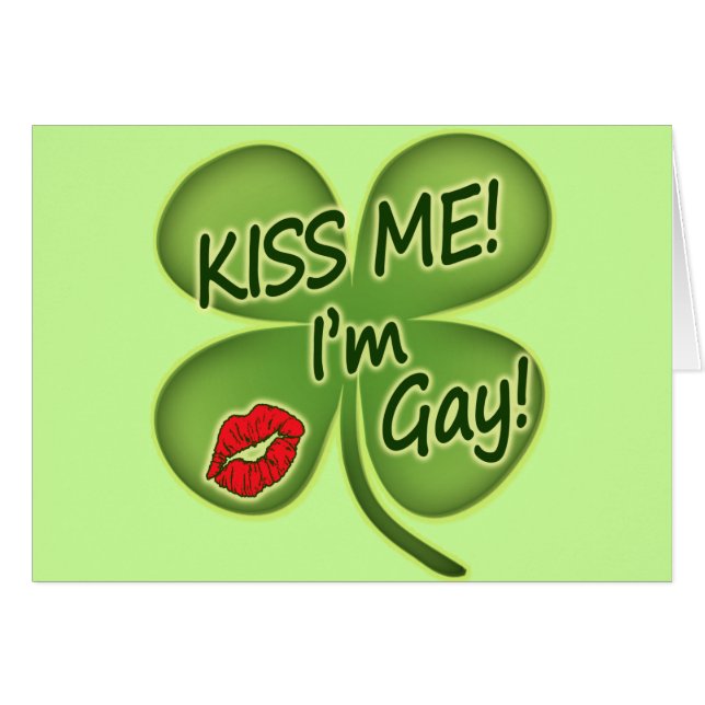 Béseme que soy gay (Anverso (Horizontal))
