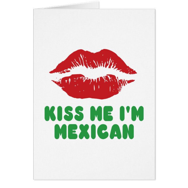 Béseme que soy labios mexicanos (Frente)