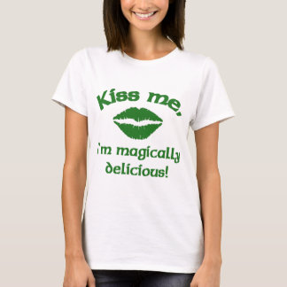Béseme que soy mágico camiseta deliciosa