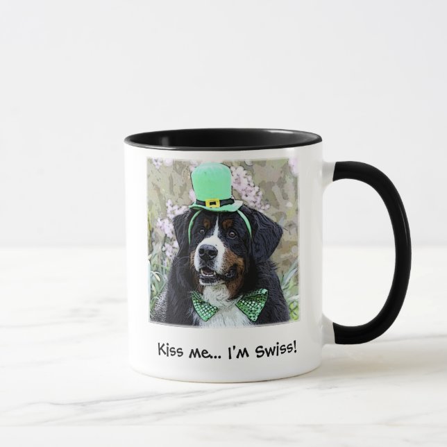 Béseme… Soy taza de Berner del suizo (Derecha)