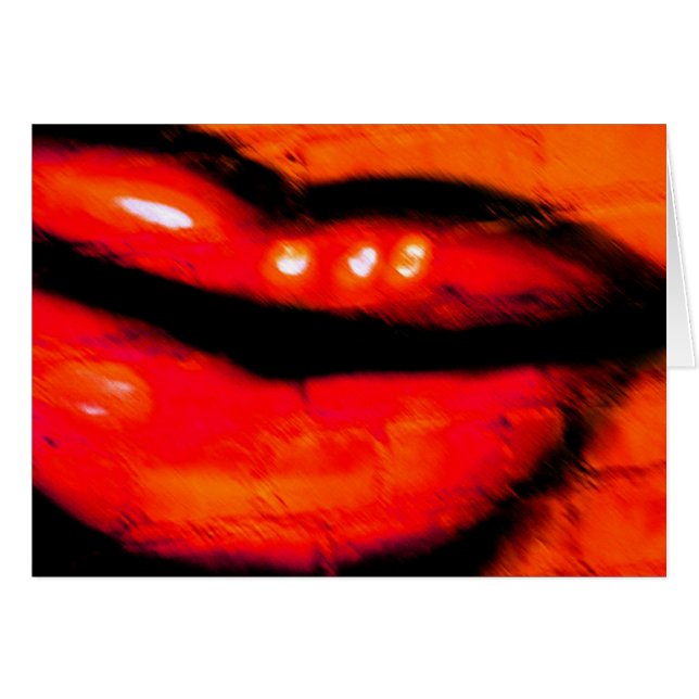 Béseme tarjeta (Anverso (Horizontal))