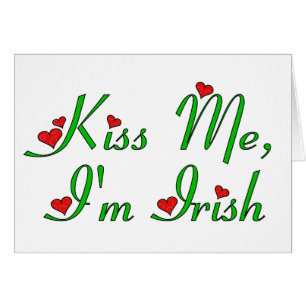 Béseme, yo son irlandés