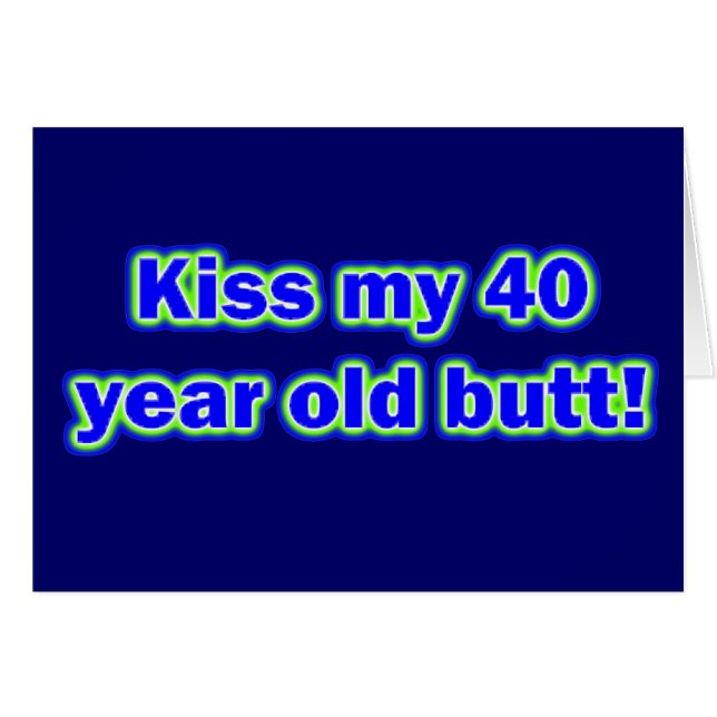 ¡Beso 40 mi extremo! (Anverso (Horizontal))