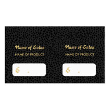 Beso brillante rosado del lupa negro Cheetah Salon