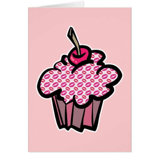 beso de labial cupcake (Frente)