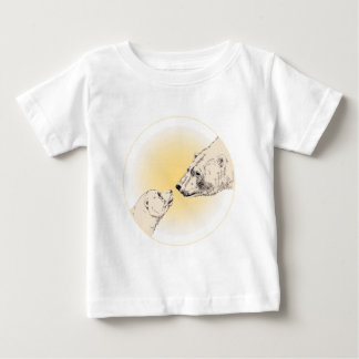 Beso de oso polar Bebé Camiseta Bebé Tees de vida