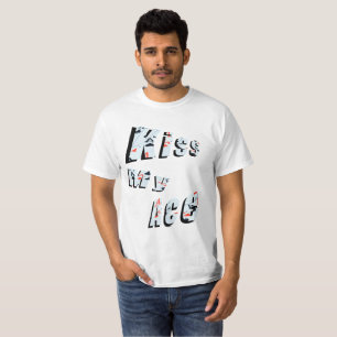 Beso de póquer My Ace, Camiseta blanca de hombres 