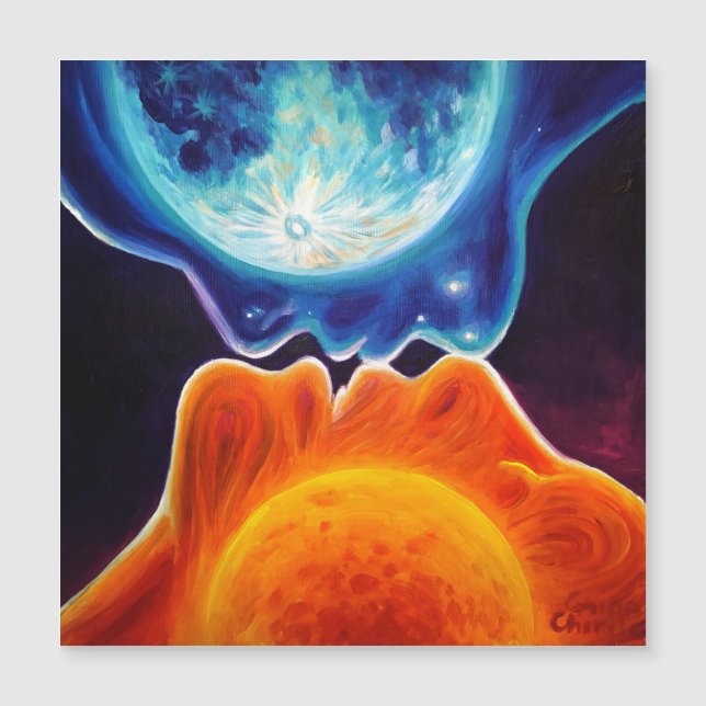 Beso de sol y luna (Anverso)