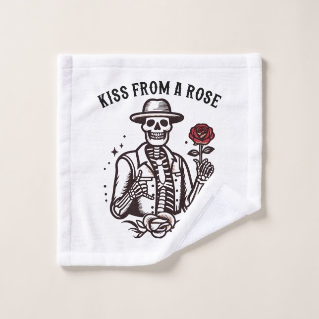 Beso De Una Rosa (Toallita)
