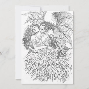 Beso de vampiros de Al Rio - Arte de vampiros y mu