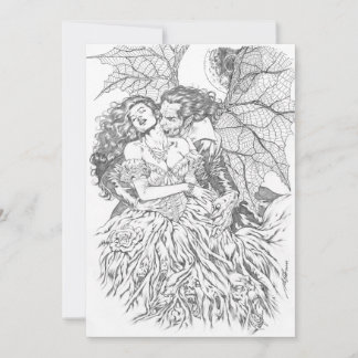 Beso de vampiros de Al Rio - Arte de vampiros y mu