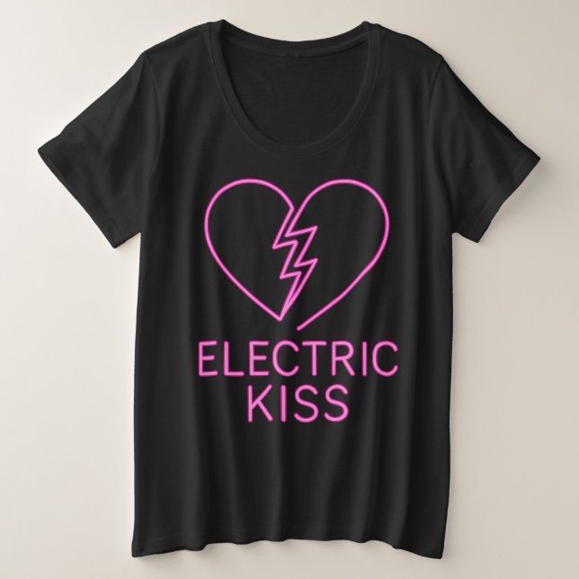 Beso eléctrico (Anverso del diseño)