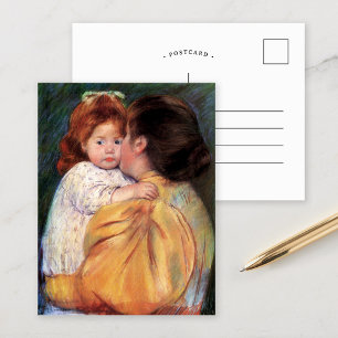 Beso materno   Tarjeta postal Mary Cassatt