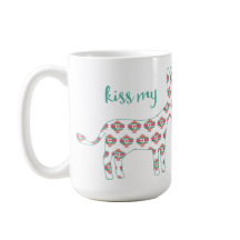Beso occidental azteca de Boho mi taza del burro