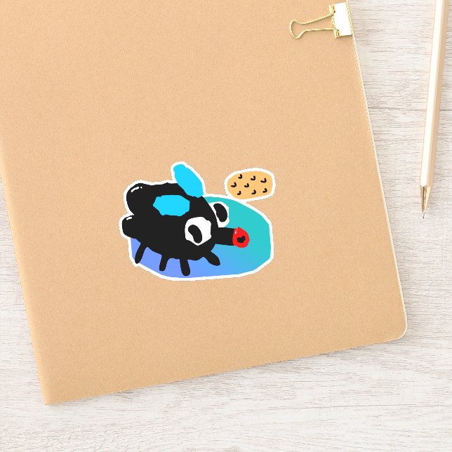 "Beso" Pegatina de Guay (Cuaderno)