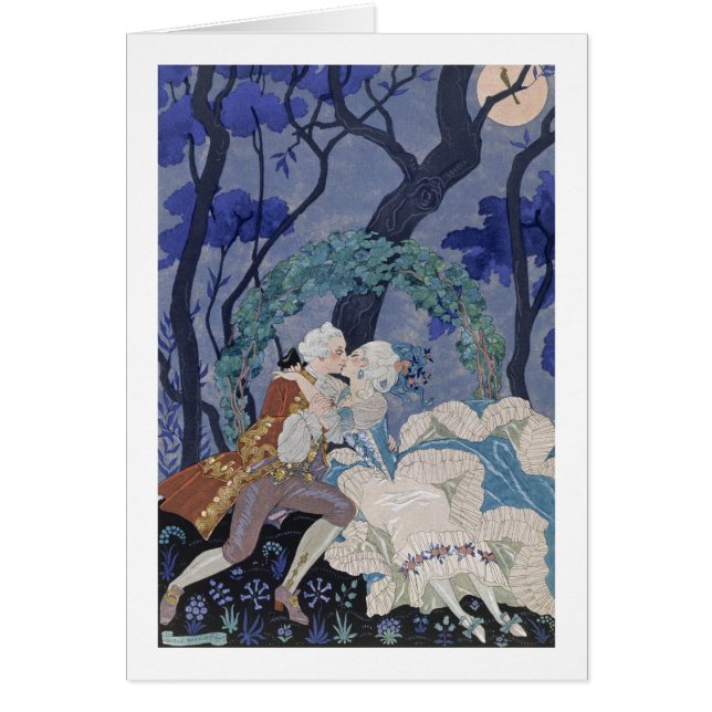 Beso secreto, ilustracion para los "Fetes (Frente)