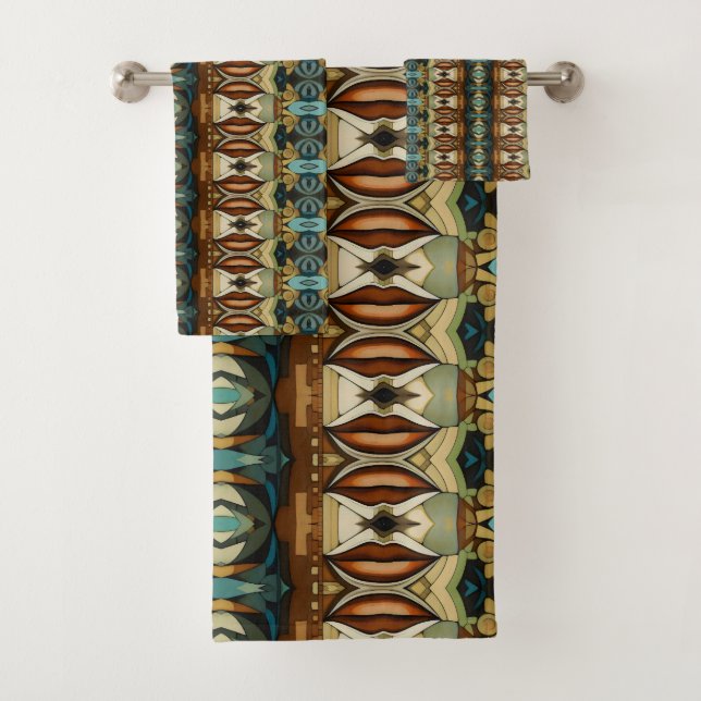 Besos abstractos de Art Deco (In situ)